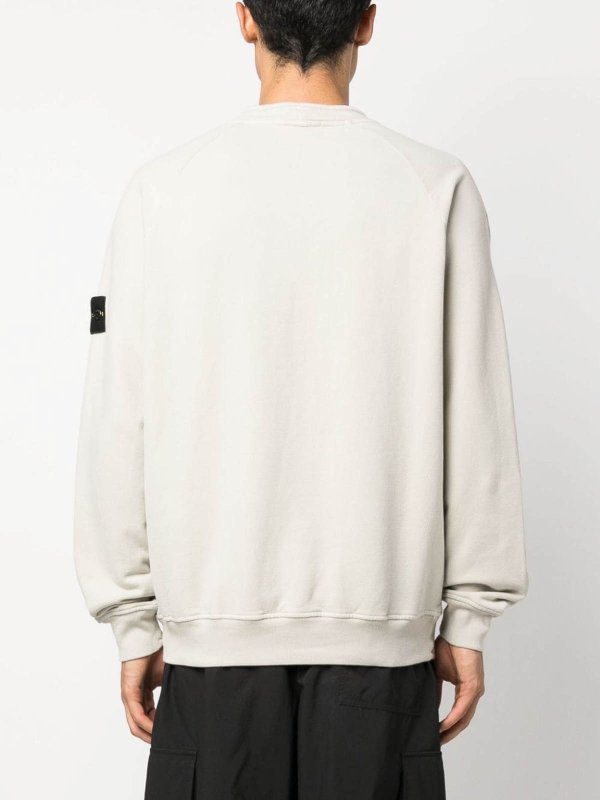 The Best Shops STONE ISLAND: maglia collo rotondo - Felpa con Bussola-Patch