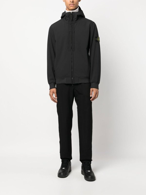 カジュアルジャケット - 黒 shop online: STONE ISLAND
