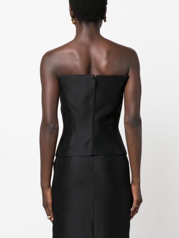 The Best Shops VERSACE: Tops und Tank Tops - Top - Schwarz