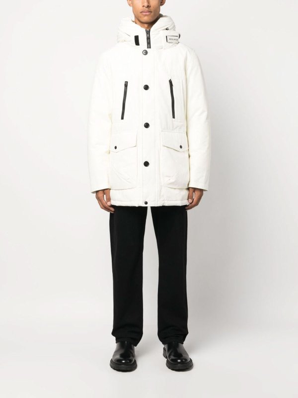 WOOLRICH: Parkas online - Parka - Weiß