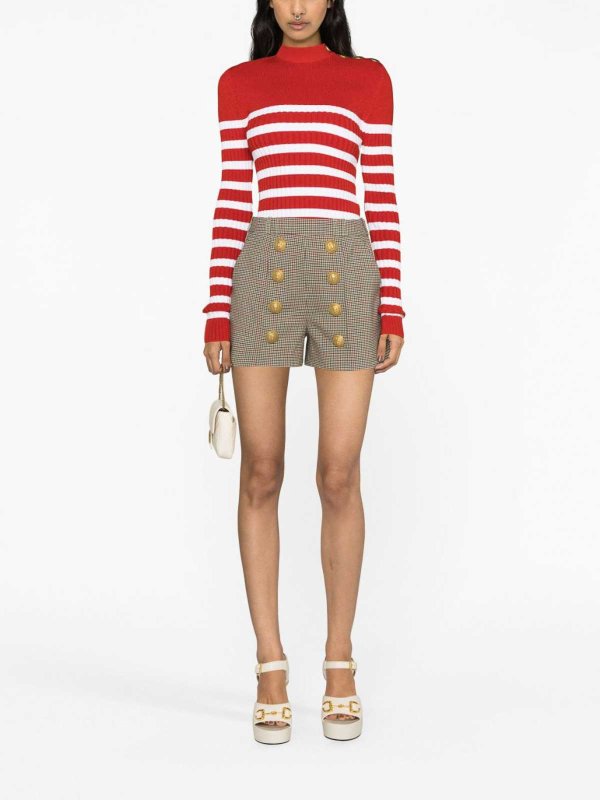 Shorts - Beige shop online: Balmain