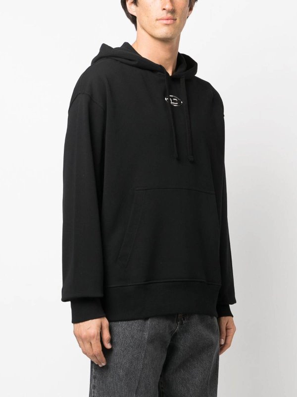 DIESEL buy online スウェットシャツ/セーター - 黒