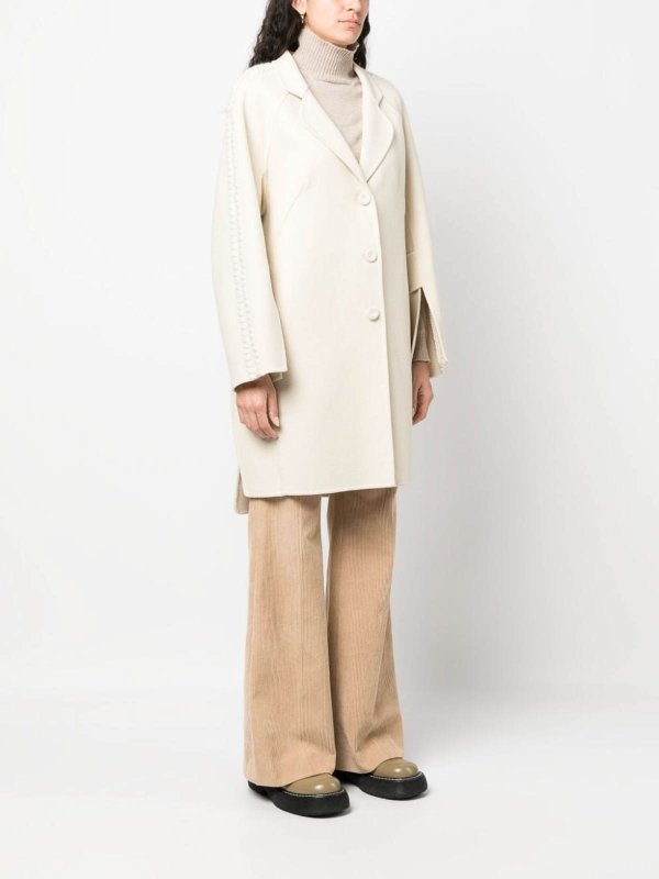 Kurzer Mantel - Beige shop online: ERMANNO SCERVINO