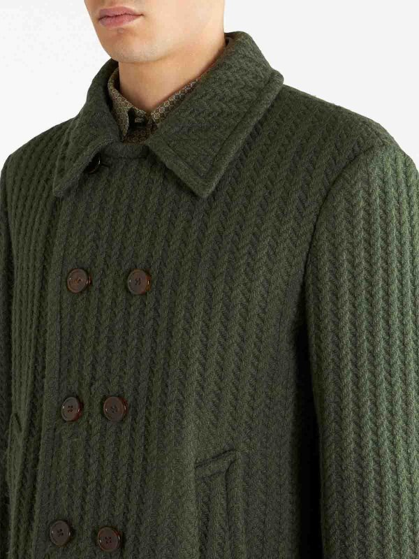 ETRO: casual jackets online - Herringbone Jacket