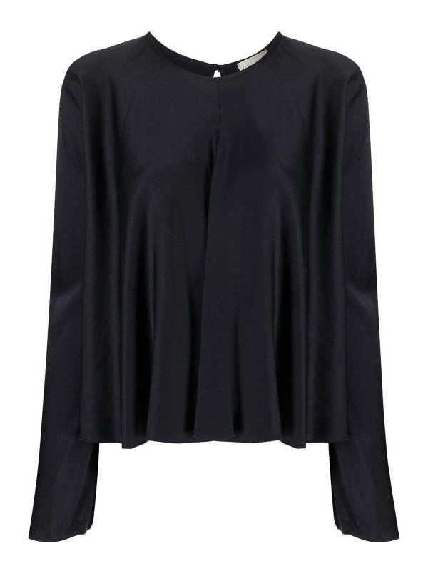FORTE FORTE: Blusen - Bluse - Blau