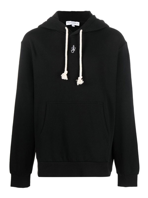 J.W. ANDERSON: Sweatshirts & Sweaters - Logo-embroidered hoodie