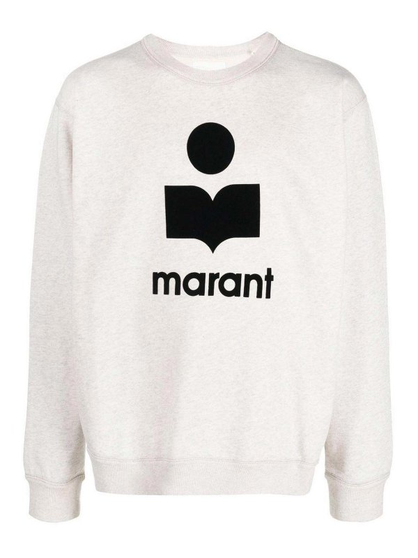 ISABEL MARANT: Sweatshirts & Sweaters - Logo Patch Sweatshirt