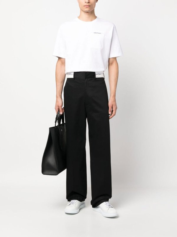 Palm Angels: T-shirts online - T-Shirt - Weiß