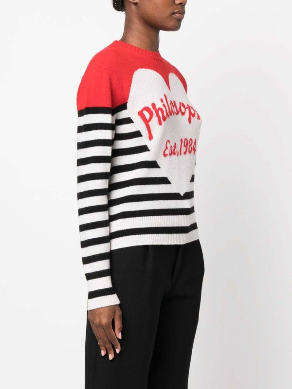 Philosophy di Lorenzo Serafini: Pull col rond online - Pull Col Rond - Multicolore