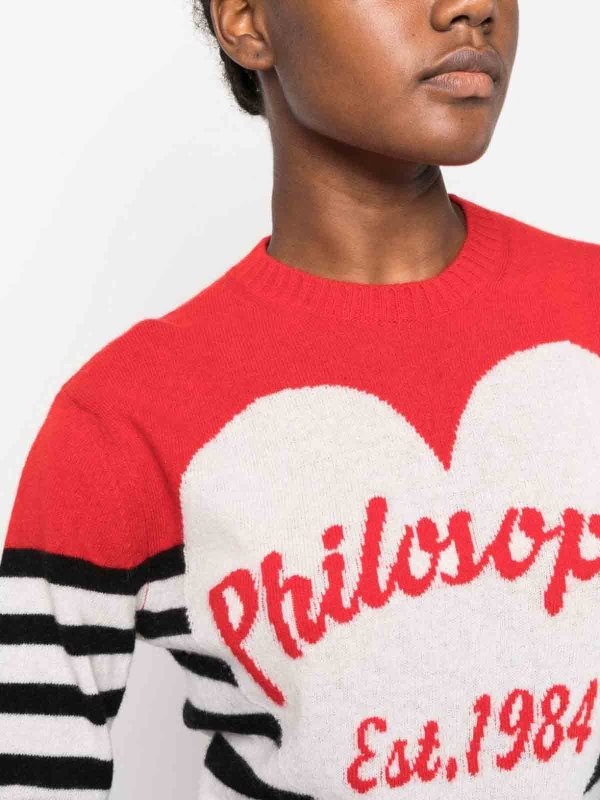 The Best Shops Philosophy di Lorenzo Serafini: Pull col rond - Pull Col Rond - Multicolore