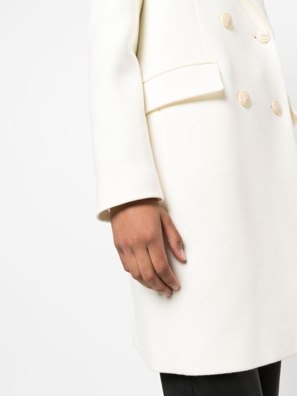TWINSET: short coats online - Double-breasted coat