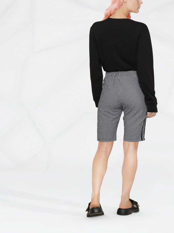 ALEXANDER WANG: crew necks online - Logo-patch sweatshirt