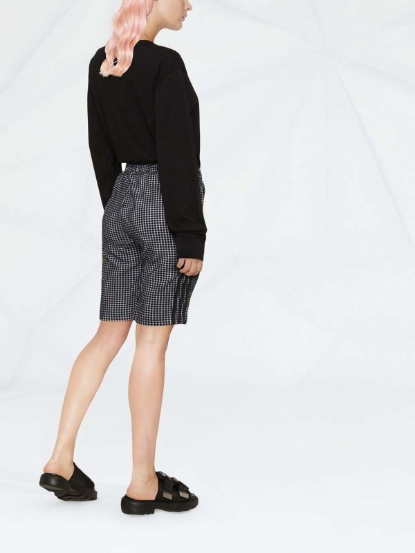 The Best Shops ALEXANDER WANG: crew necks - Logo-patch sweatshirt