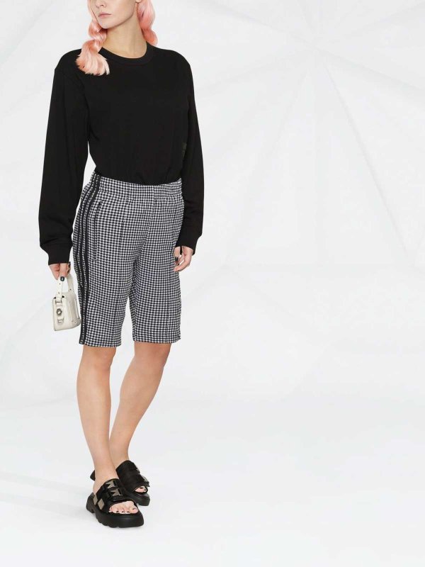 Logo-patch sweatshirt shop online: ALEXANDER WANG