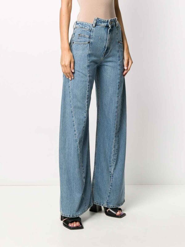 The Best Shops Maison Margiela: Distressed Wide-Leg Jeans