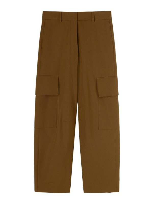 Palm Angels: トラウザーショーツ - ショートパンツ - ブラウン