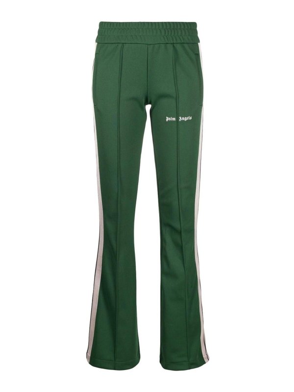 Palm Angels: トラウザーショーツ - ショートパンツ - 緑