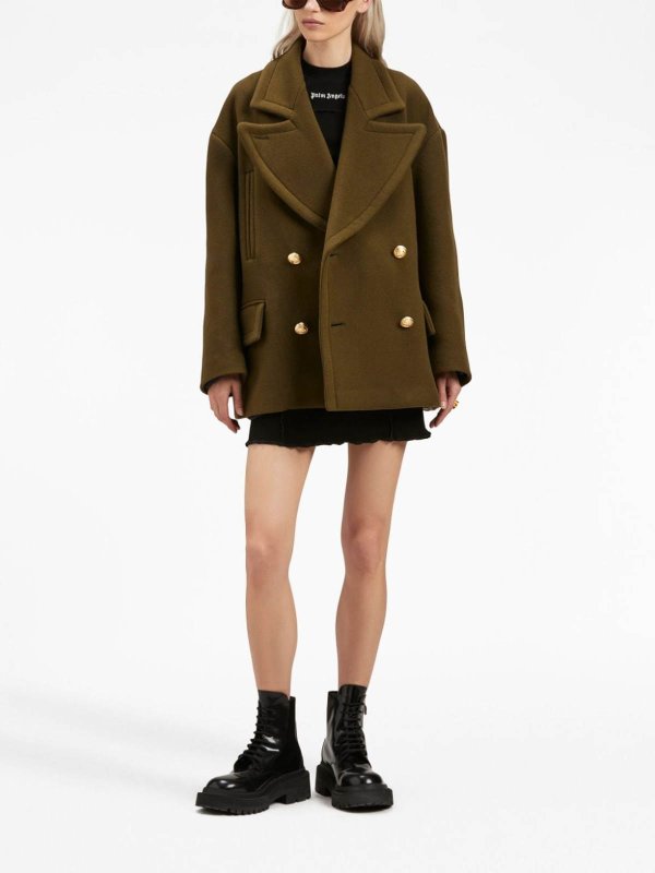 Ribbed Logo Minidress, Inside-Out Effect shop online: Palm Angels