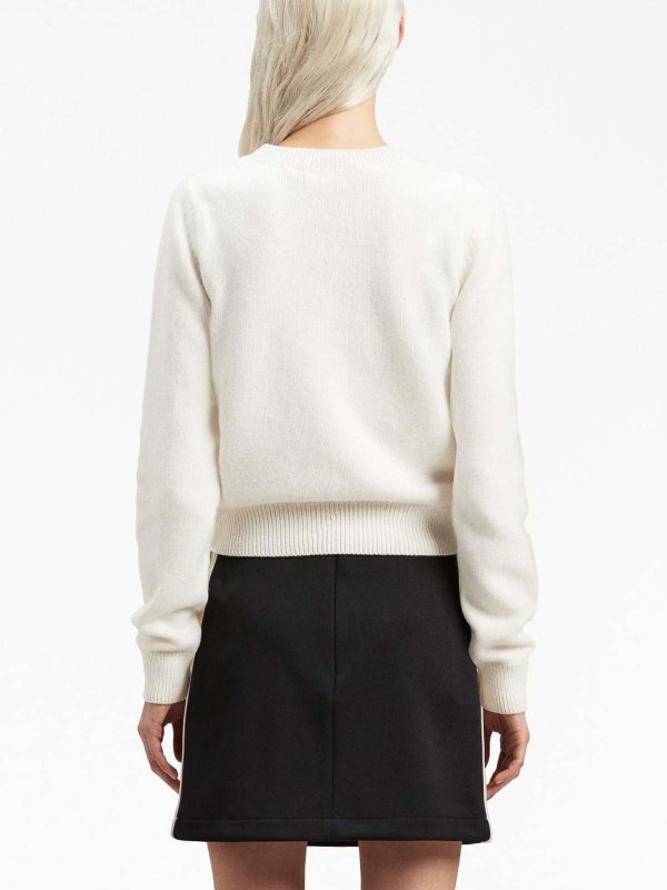 Logo-Embroidered Crew-Neck Jumper shop online: Palm Angels