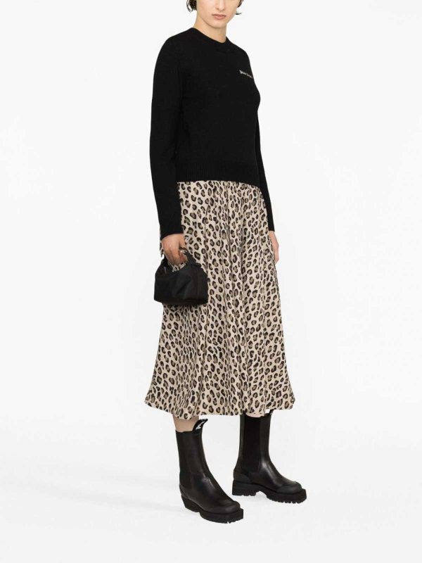 Palm Angels: クルーネック online - クルーネック - 黒