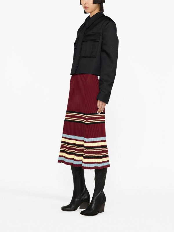 The Best Shops STELLA McCARTNEY: casual jackets - Long-Sleeve Cropped Jacket