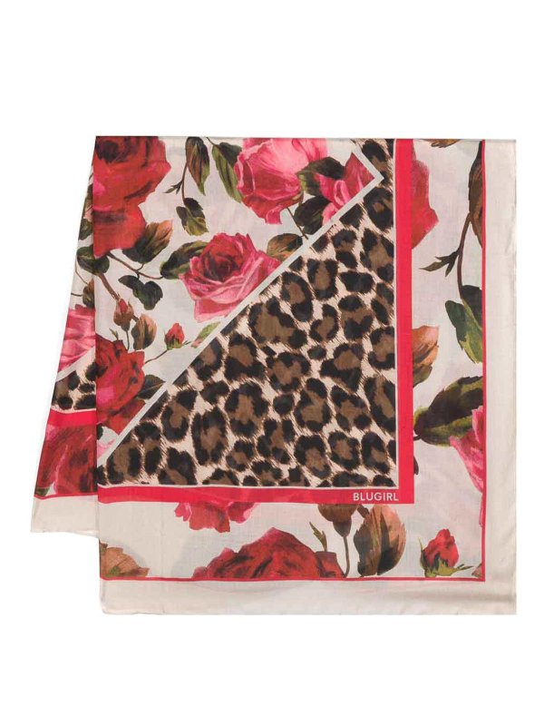 BLUGIRL: Schals - Schal - Weiß