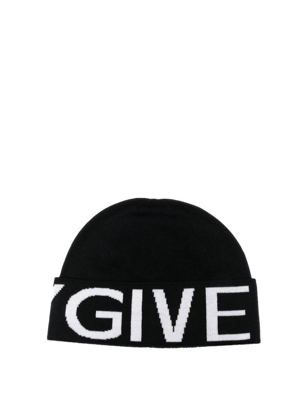 GIVENCHY: Gorros - Gorro - Blanco