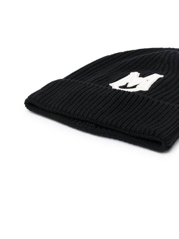 MONCLER: Mützen online - Mütze - Schwarz