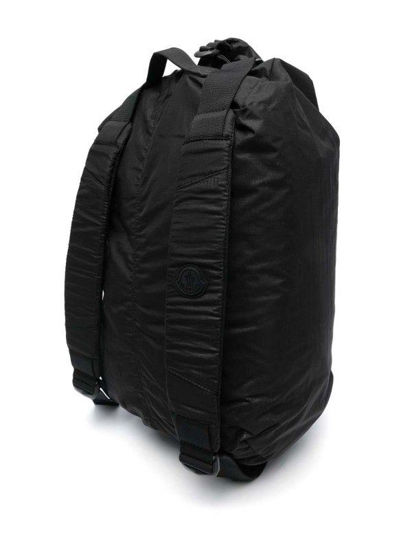 The Best Shops MONCLER: backpacks - Logo print backpack