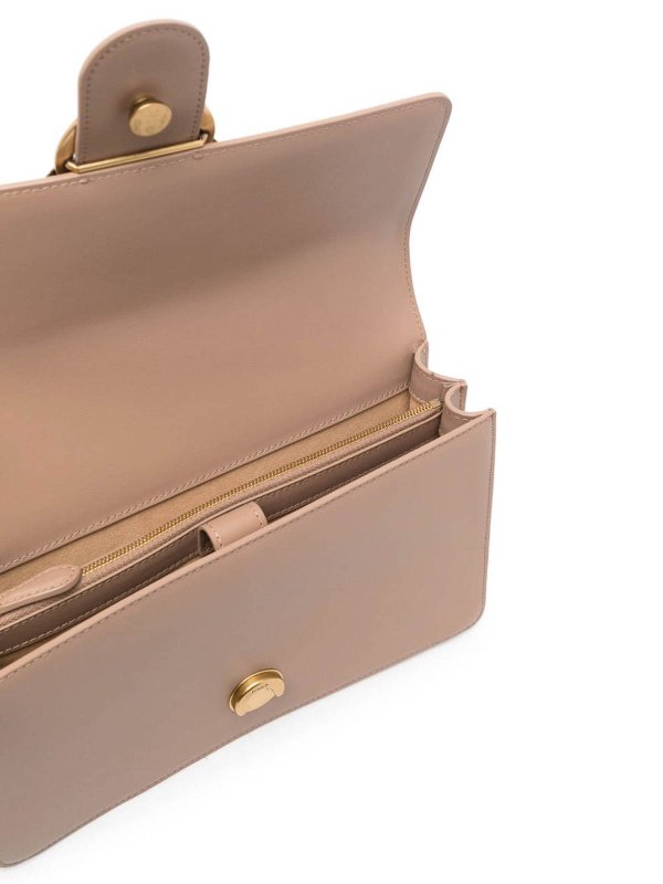 Pinko: borse a tracolla online - Borsa a tracolla Love in pelle