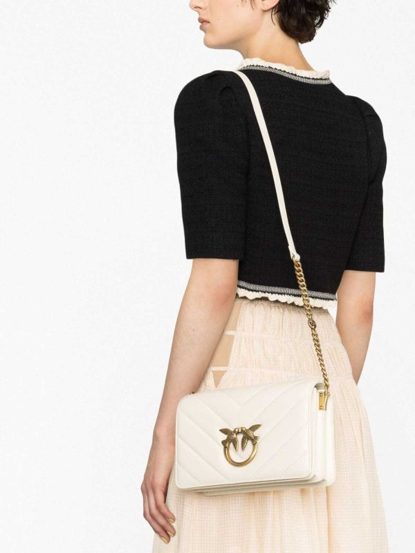 Pinko: Umhängetaschen online - Umhängetasche - Weiß