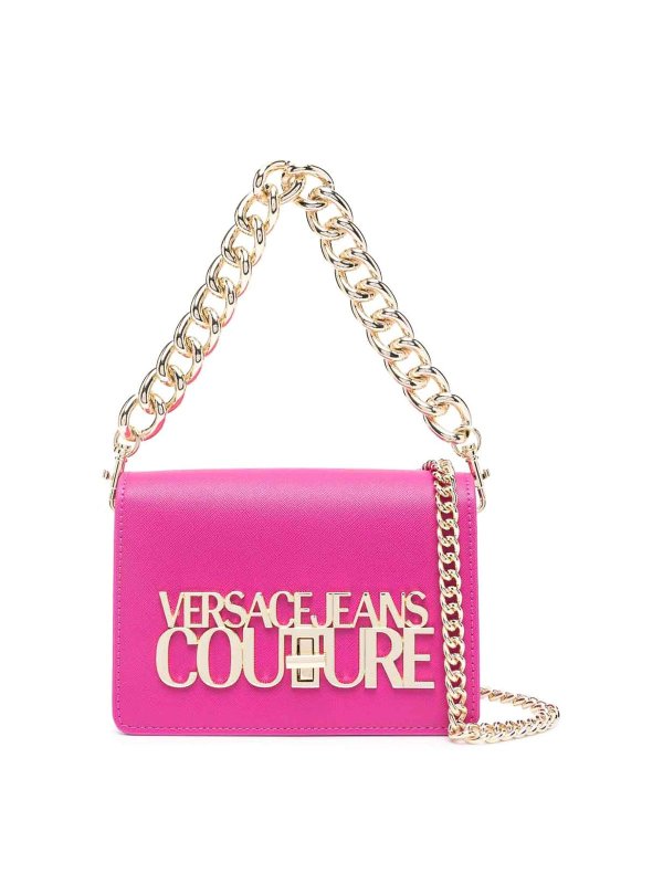 Versace Jeans Couture: クロスボディバッグ - クロスボディバッグ - ヌードカラー