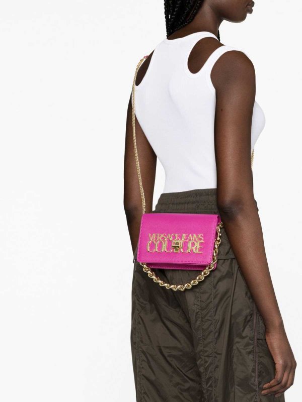 The Best Shops Versace Jeans Couture: クロスボディバッグ - クロスボディバッグ - ヌードカラー