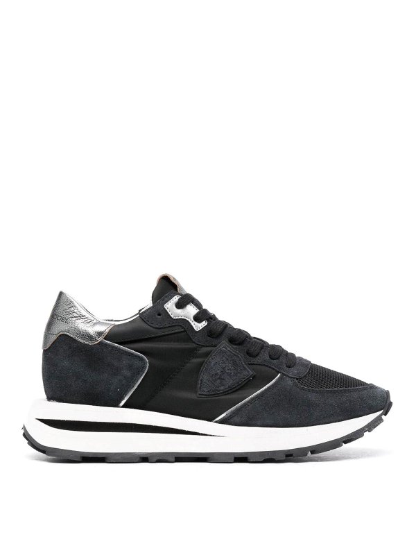PHILIPPE MODEL: flat shoes - Panelled Low-Top Sneakers
