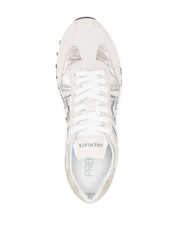PREMIATA: flat shoes online - Lucy Logo-Patch Sneakers