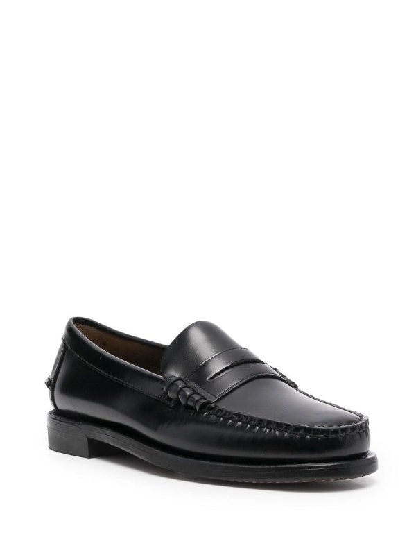 SEBAGO: Loafers & Slippers online - Sebago Black Classic Loafers