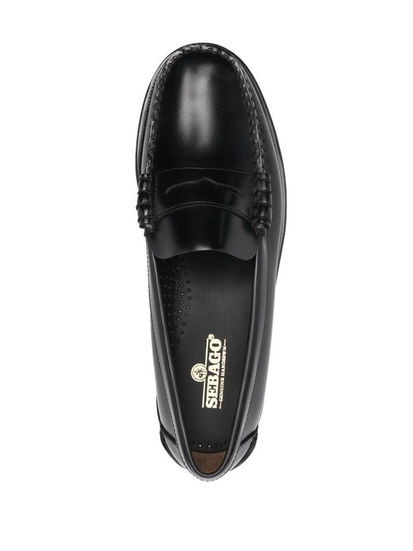 Sebago Black Classic Loafers shop online: SEBAGO