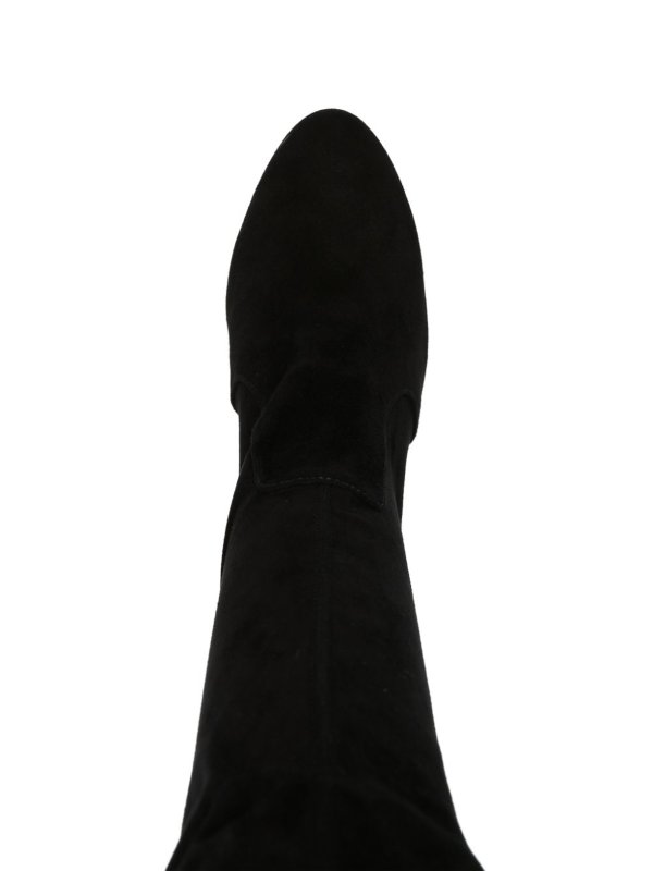 The Best Shops Stuart Weitzman: boots - Black above-knee boots.