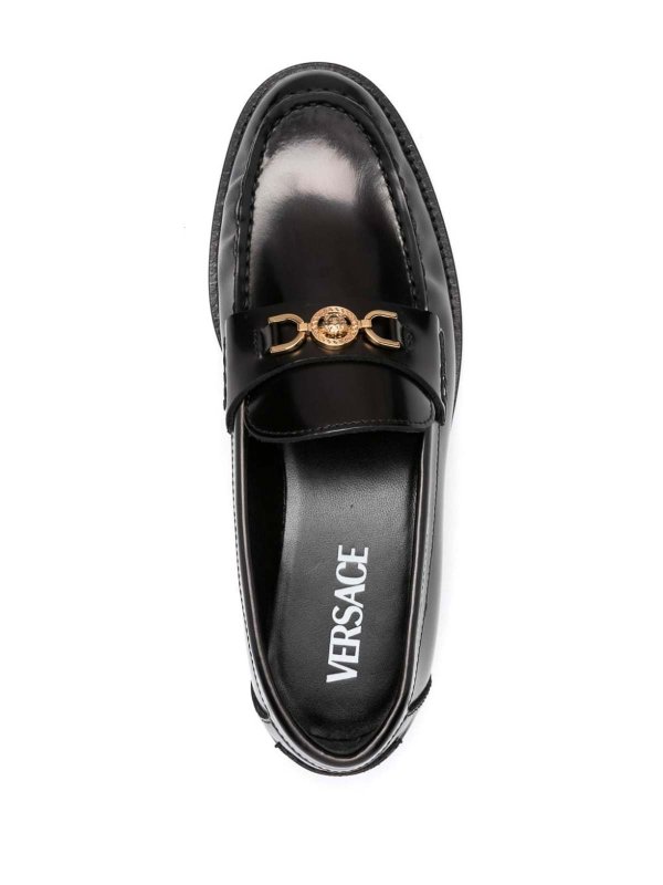 VERSACE: Mocasines y Zapatillas online - Mocasines - Negro