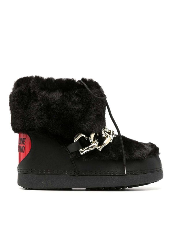LOVE MOSCHINO: Botas - Botas - Negro