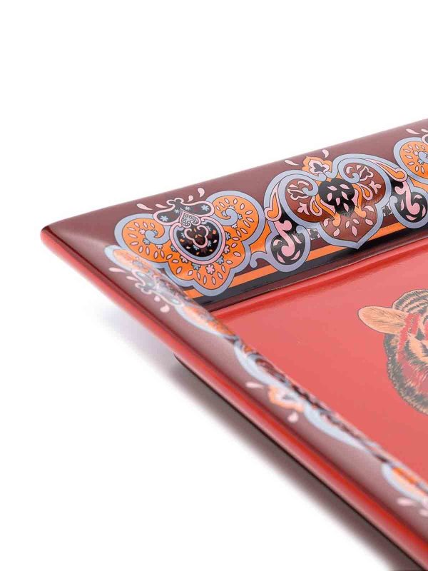 The Best Shops ETRO: homeware - Tiger-print valet tray