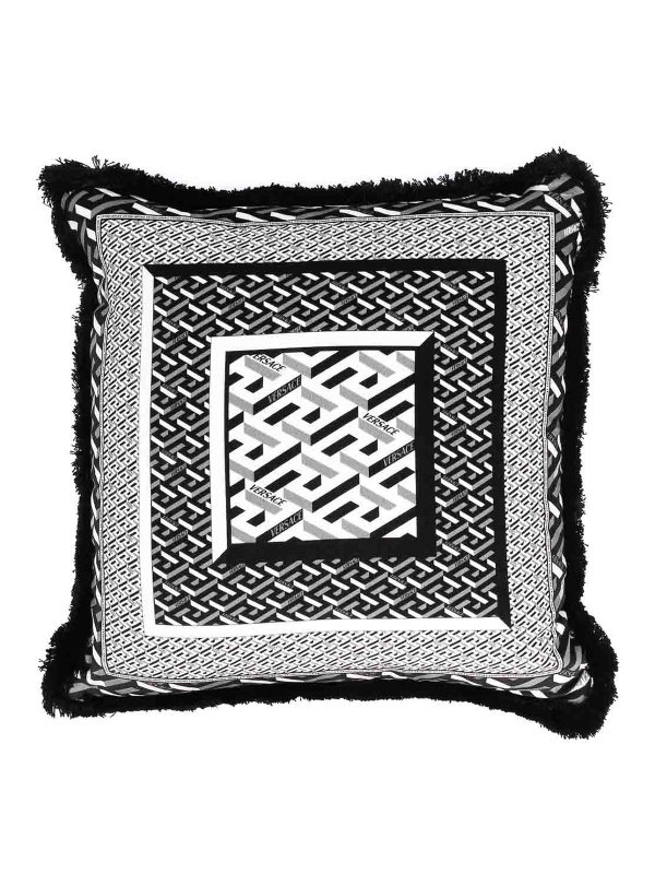 VERSACE: homeware - Graphic print cushion