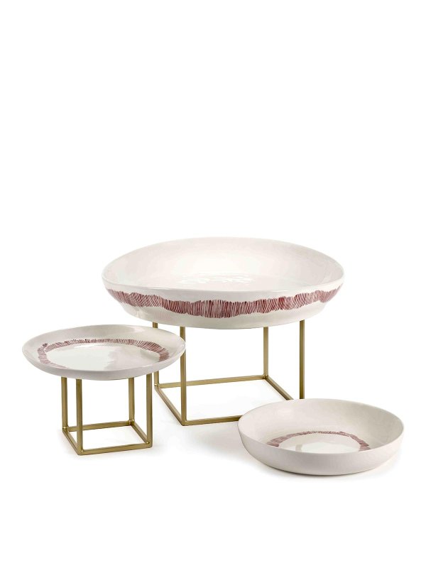 Gold rack for plates shop online: SERAX