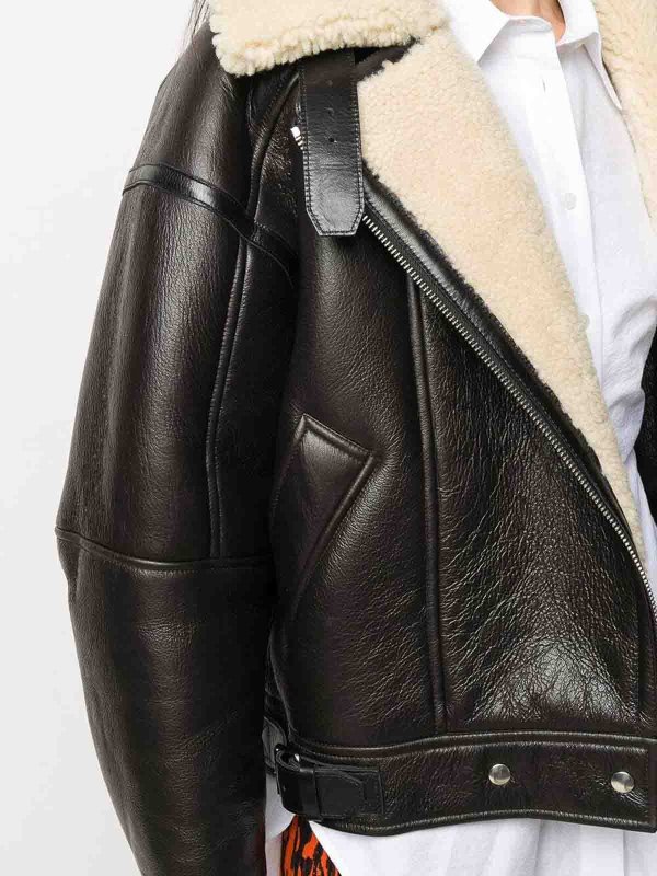 Acne Studios buy online Shearling flight jacket