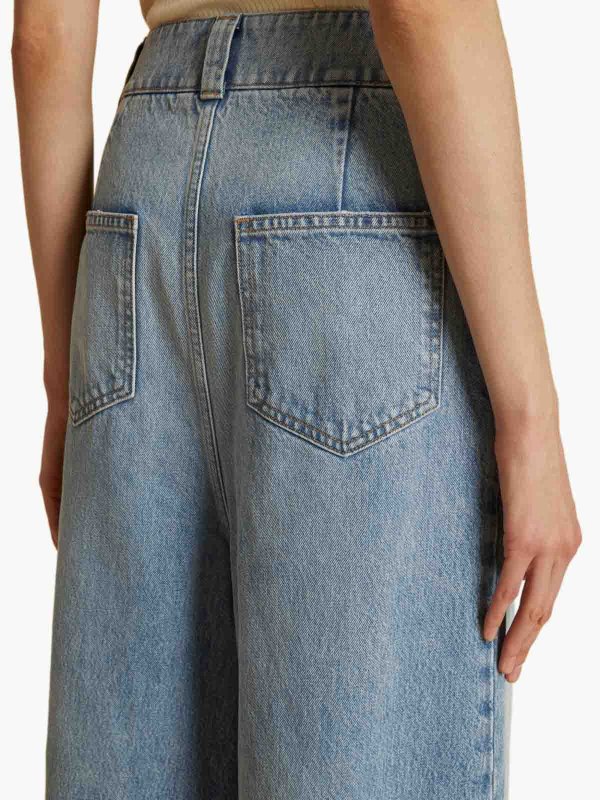 The Best Shops KHAITE: jeans dritti, a sigaretta - Jeans dell