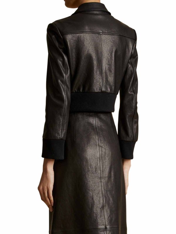 Hector cropped jacket shop online: KHAITE