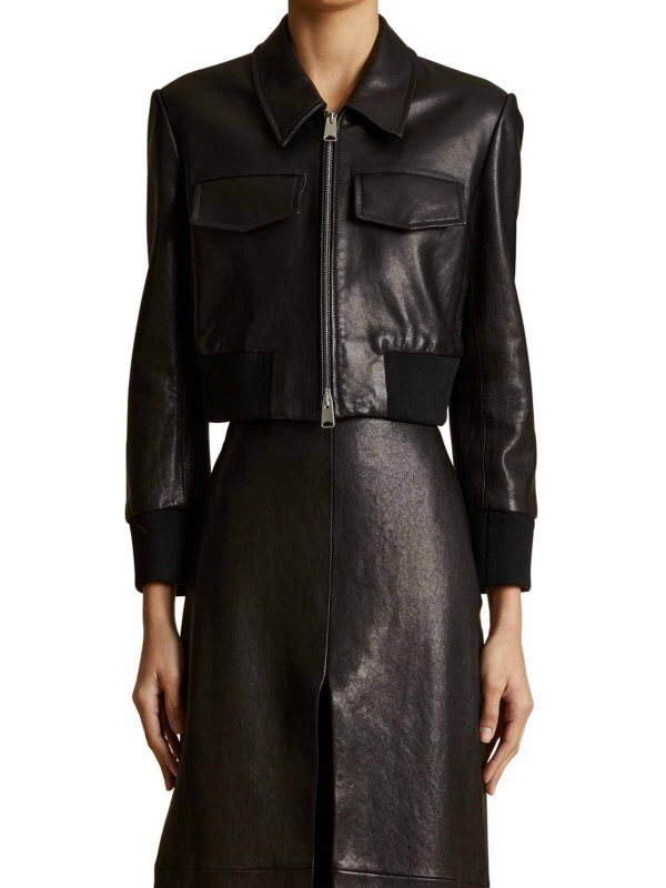 KHAITE buy online Hector cropped jacket