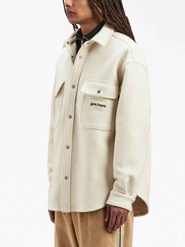 Palm Angels: シャツ online - シャツ - ベージュ