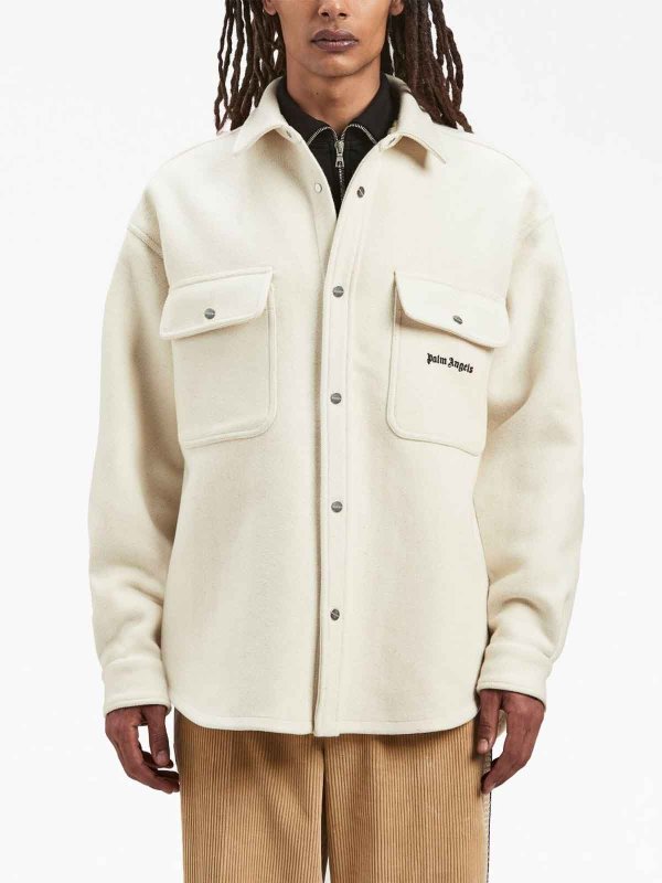 The Best Shops Palm Angels: シャツ - シャツ - ベージュ