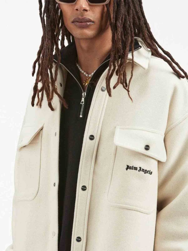 Palm Angels buy online シャツ - ベージュ